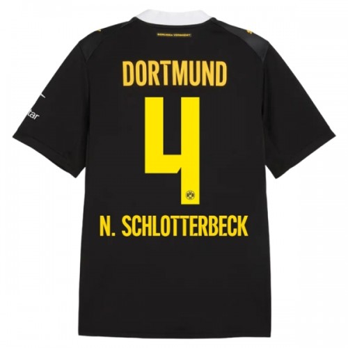 Maillot de Supporter Borussia Dortmund N. Schlotterbeck 4 Extérieur 2026-27 Pour Homme Maillot de Supporter Borussia Dortmund N. Schlotterbeck 4 Extérieur 2026-27 Pour Homme