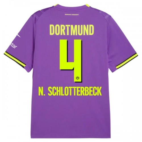 Maillot de Supporter Borussia Dortmund N. Schlotterbeck 4 Troisième 2026-27 Pour Homme Maillot de Supporter Borussia Dortmund N. Schlotterbeck 4 Troisième 2026-27 Pour Homme