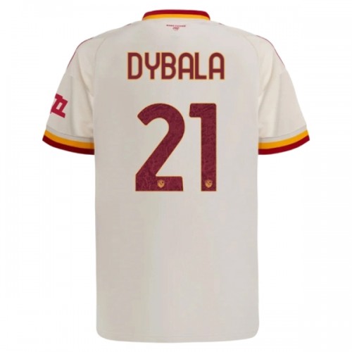 Maillot de Supporter AS Roma Dybala 21 Extérieur 2026-27 Pour Homme Maillot de Supporter AS Roma Dybala 21 Extérieur 2026-27 Pour Homme
