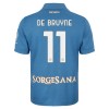 Maillot de Supporter SSC Naples De Bruyne 11 Domicile 2026-27 Pour Homme