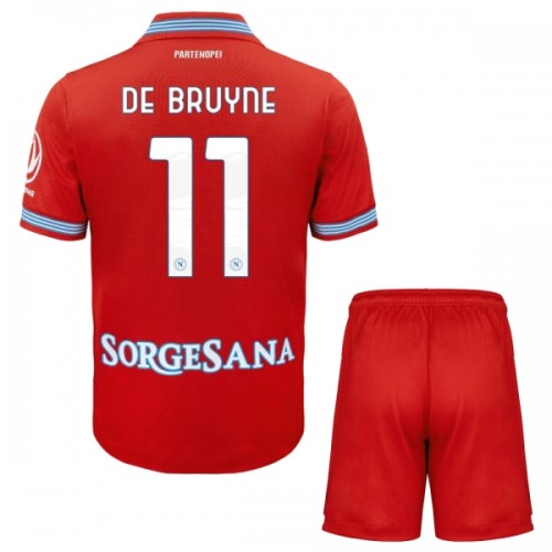 Maillot de Supporter SSC Naples De Bruyne 11 Troisième 2026-27 Pour Enfant Maillot de Supporter SSC Naples De Bruyne 11 Troisième 2026-27 Pour Enfant