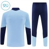 Ajax Amsterdam Sweat d'Entraînement Quarter-Zip 2026-27 Bleue Pour Enfant