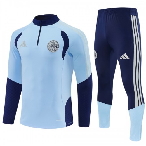 Ajax Amsterdam Sweat d'Entraînement Quarter-Zip 2026-27 Bleue Pour Homme Ajax Amsterdam Sweat d'Entraînement Quarter-Zip 2026-27 Bleue Pour Homme