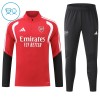 Arsenal Sweat d'Entraînement Quarter-Zip 2026-27 Rouge Pour Enfant