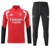 Arsenal Sweat d'Entraînement Quarter-Zip 2026-27 Rouge Pour Homme