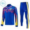 Barcelone Ensemble Vestes d'Entraînement 2026-27 Bleue Pour Enfant Barcelone Ensemble Vestes d'Entraînement 2026-27 Bleue Pour Enfant