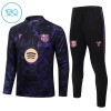 Barcelone Sweat d'Entraînement Quarter-Zip 2026-27 Noire Pour Enfant Barcelone Sweat d'Entraînement Quarter-Zip 2026-27 Noire Pour Enfant