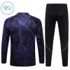 Barcelone Sweat d'Entraînement Quarter-Zip 2026-27 Noire Pour Enfant