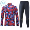 Barcelone Sweat d'Entraînement Quarter-Zip 2026-27 Rouge Pour Enfant