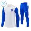 Chelsea Sweat d'Entraînement Quarter-Zip 2026-27 Blanche Pour Enfant Chelsea Sweat d'Entraînement Quarter-Zip 2026-27 Blanche Pour Enfant