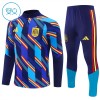 Espagne Sweat d'Entraînement Quarter-Zip 2026-27 Bleue Pour Enfant