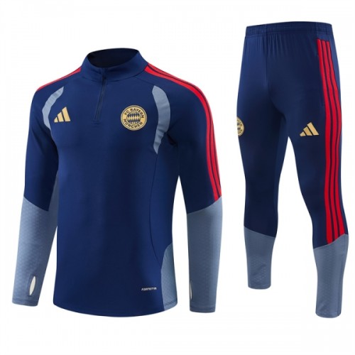 FC Bayern Munich Sweat d'Entraînement Quarter-Zip 2026-27 Bleue Pour Homme FC Bayern Munich Sweat d'Entraînement Quarter-Zip 2026-27 Bleue Pour Homme