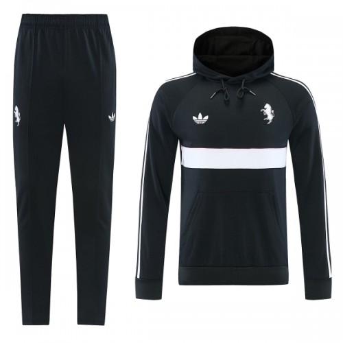 Juventus Hoodie Sweat d'Entraînement 2026-27 Noire Pour Homme Juventus Hoodie Sweat d'Entraînement 2026-27 Noire Pour Homme
