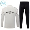 Manchester City Gray Version Sweat d'Entraînement Quarter-Zip 2026-27 Pour Enfant