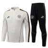 Manchester City Gray Version Sweat d'Entraînement Quarter-Zip 2026-27 Pour Homme