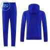 Manchester United Hoodie Sweat d'Entraînement 2026-27 Bleue Pour Enfant