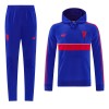 Manchester United Hoodie Sweat d'Entraînement 2026-27 Bleue Pour Homme Manchester United Hoodie Sweat d'Entraînement 2026-27 Bleue Pour Homme