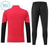 Manchester United Sweat d'Entraînement Quarter-Zip 2026-27 Rouge Pour Enfant
