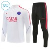 Paris Saint-Germain Sweat d'Entraînement Quarter-Zip 2026-27 Blanche Pour Enfant Paris Saint-Germain Sweat d'Entraînement Quarter-Zip 2026-27 Blanche Pour Enfant