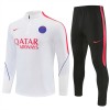 Paris Saint-Germain Sweat d'Entraînement Quarter-Zip 2026-27 Blanche Pour Homme Paris Saint-Germain Sweat d'Entraînement Quarter-Zip 2026-27 Blanche Pour Homme