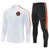 Pays-Bas Sweat d'Entraînement Quarter-Zip 2026-27 Blanche Pour Homme Pays-Bas Sweat d'Entraînement Quarter-Zip 2026-27 Blanche Pour Homme