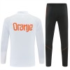 Pays-Bas Sweat d'Entraînement Quarter-Zip 2026-27 Blanche Pour Homme