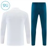Portugal Sweat d'Entraînement Quarter-Zip 2026-27 Blanche Pour Enfant