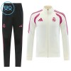Real Madrid Ensemble Vestes d'Entraînement 2026-27 Blanche Pour Enfant