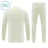 Real Madrid Sweat d'Entraînement Quarter-Zip 2026-27 Blanche Pour Enfant