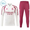 Real Madrid Sweat d'Entraînement Quarter-Zip 2026-27 Blanche Pour Enfant Real Madrid Sweat d'Entraînement Quarter-Zip 2026-27 Blanche Pour Enfant