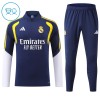 Real Madrid Sweat d'Entraînement Quarter-Zip 2026-27 Bleue Pour Enfant