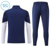Real Madrid Sweat d'Entraînement Quarter-Zip 2026-27 Bleue Pour Enfant