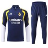 Real Madrid Sweat d'Entraînement Quarter-Zip 2026-27 Bleue Pour Homme Real Madrid Sweat d'Entraînement Quarter-Zip 2026-27 Bleue Pour Homme