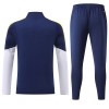 Real Madrid Sweat d'Entraînement Quarter-Zip 2026-27 Bleue Pour Homme