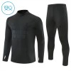 Real Madrid Sweat d'Entraînement Quarter-Zip 2026-27 Noire Pour Enfant Real Madrid Sweat d'Entraînement Quarter-Zip 2026-27 Noire Pour Enfant