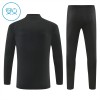Real Madrid Sweat d'Entraînement Quarter-Zip 2026-27 Noire Pour Enfant