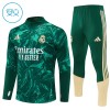 Real Madrid Sweat d'Entraînement Quarter-Zip 2026-27 Verte Pour Enfant Real Madrid Sweat d'Entraînement Quarter-Zip 2026-27 Verte Pour Enfant