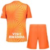 Maillot de Gardien Atlético Madrid Orange Version 2026-27 Pour Enfant