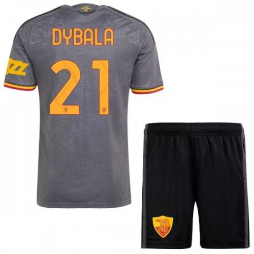 Maillot de Supporter AS Roma Dybala 21 Troisième 2026-27 Pour Enfant Maillot de Supporter AS Roma Dybala 21 Troisième 2026-27 Pour Enfant
