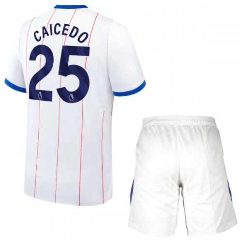 Maillot de Supporter Chelsea Caicedo 25 Troisième 2026-27 Pour Enfant Maillot de Supporter Chelsea Caicedo 25 Troisième 2026-27 Pour Enfant