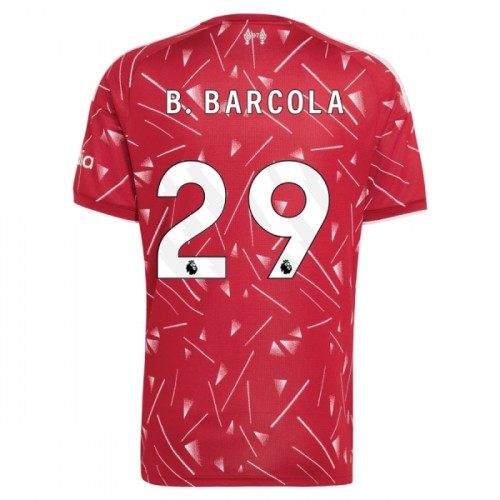 Maillot de Supporter Liverpool B. Barcola 29 Domicile 2026-27 Pour Homme Maillot de Supporter Liverpool B. Barcola 29 Domicile 2026-27 Pour Homme