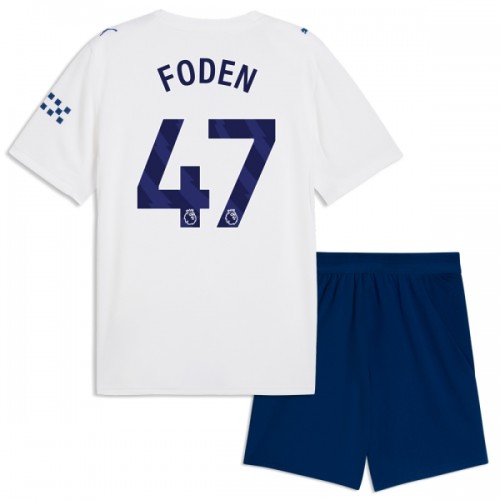 Maillot de Supporter Manchester City Foden 47 Troisième 2026-27 Pour Enfant Maillot de Supporter Manchester City Foden 47 Troisième 2026-27 Pour Enfant