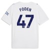 Maillot de Supporter Manchester City Foden 47 Troisième 2026-27 Pour Homme