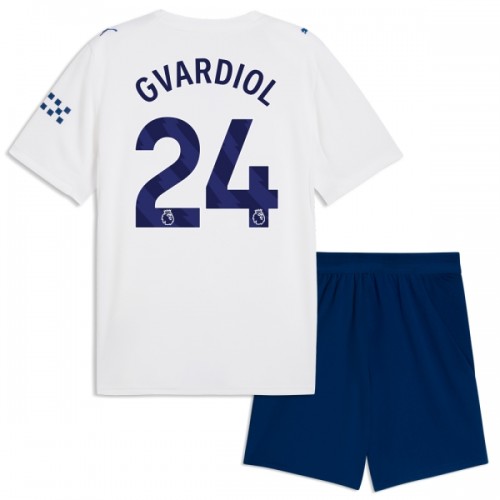 Maillot de Supporter Manchester City Gvardiol 24 Troisième 2026-27 Pour Enfant Maillot de Supporter Manchester City Gvardiol 24 Troisième 2026-27 Pour Enfant