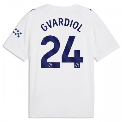 Maillot de Supporter Manchester City Gvardiol 24 Troisième 2026-27 Pour Homme Maillot de Supporter Manchester City Gvardiol 24 Troisième 2026-27 Pour Homme