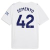 Maillot de Supporter Manchester City Semenyo 42 Troisième 2026-27 Pour Homme Maillot de Supporter Manchester City Semenyo 42 Troisième 2026-27 Pour Homme