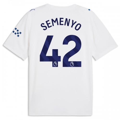 Maillot de Supporter Manchester City Semenyo 42 Troisième 2026-27 Pour Homme Maillot de Supporter Manchester City Semenyo 42 Troisième 2026-27 Pour Homme